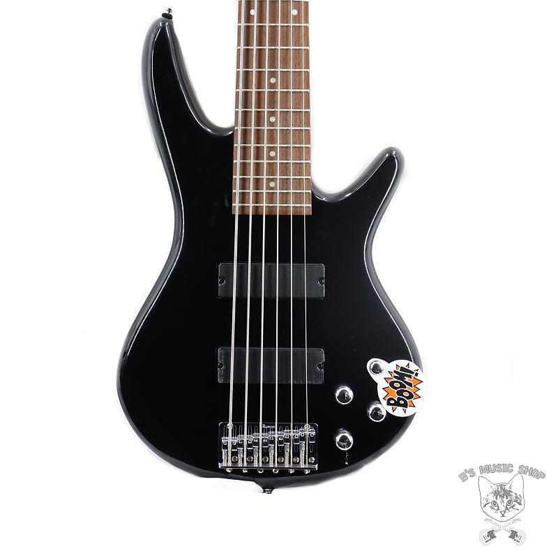 Ibanez GIO GSR206 6-струнная электрическая бас-гитара - черный