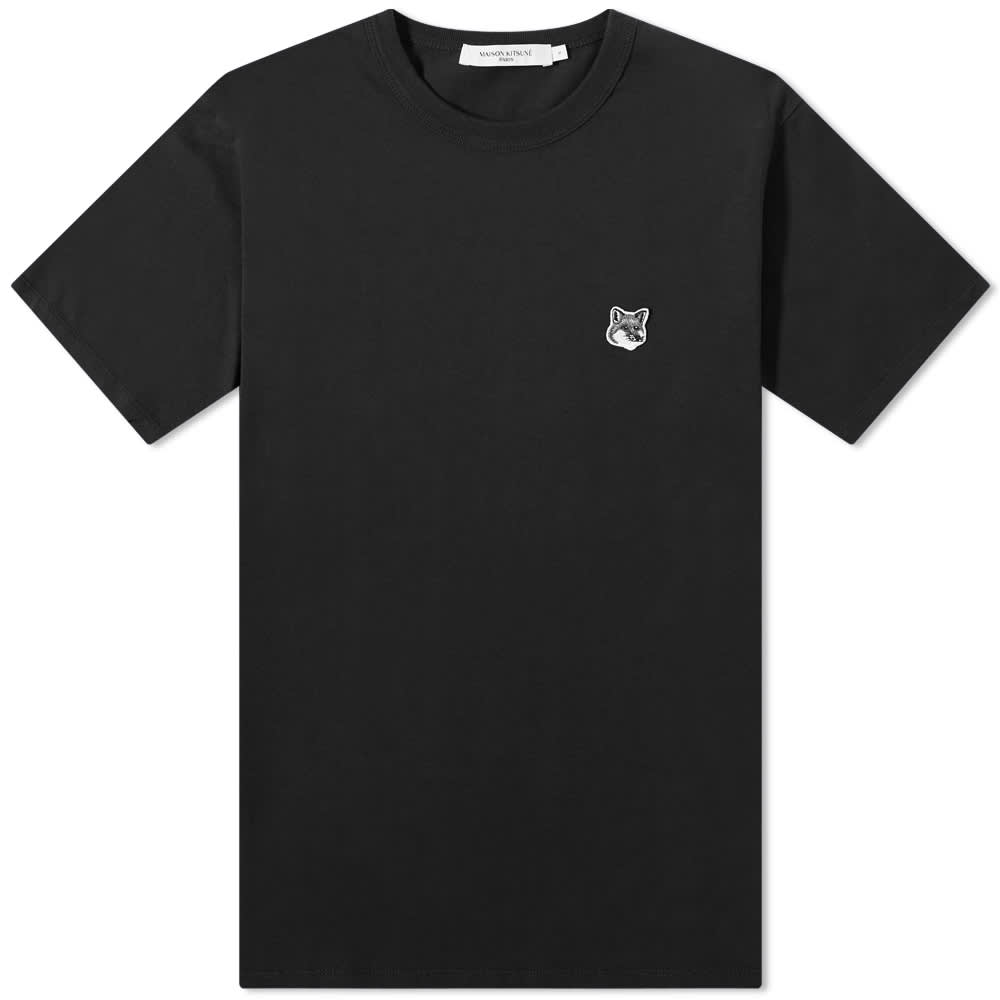 Футболка Maison Kitsuné Grey Fox Head Patch Classic Tee – заказать с  доставкой из-за рубежа через онлайн-сервис «CDEK.Shopping»