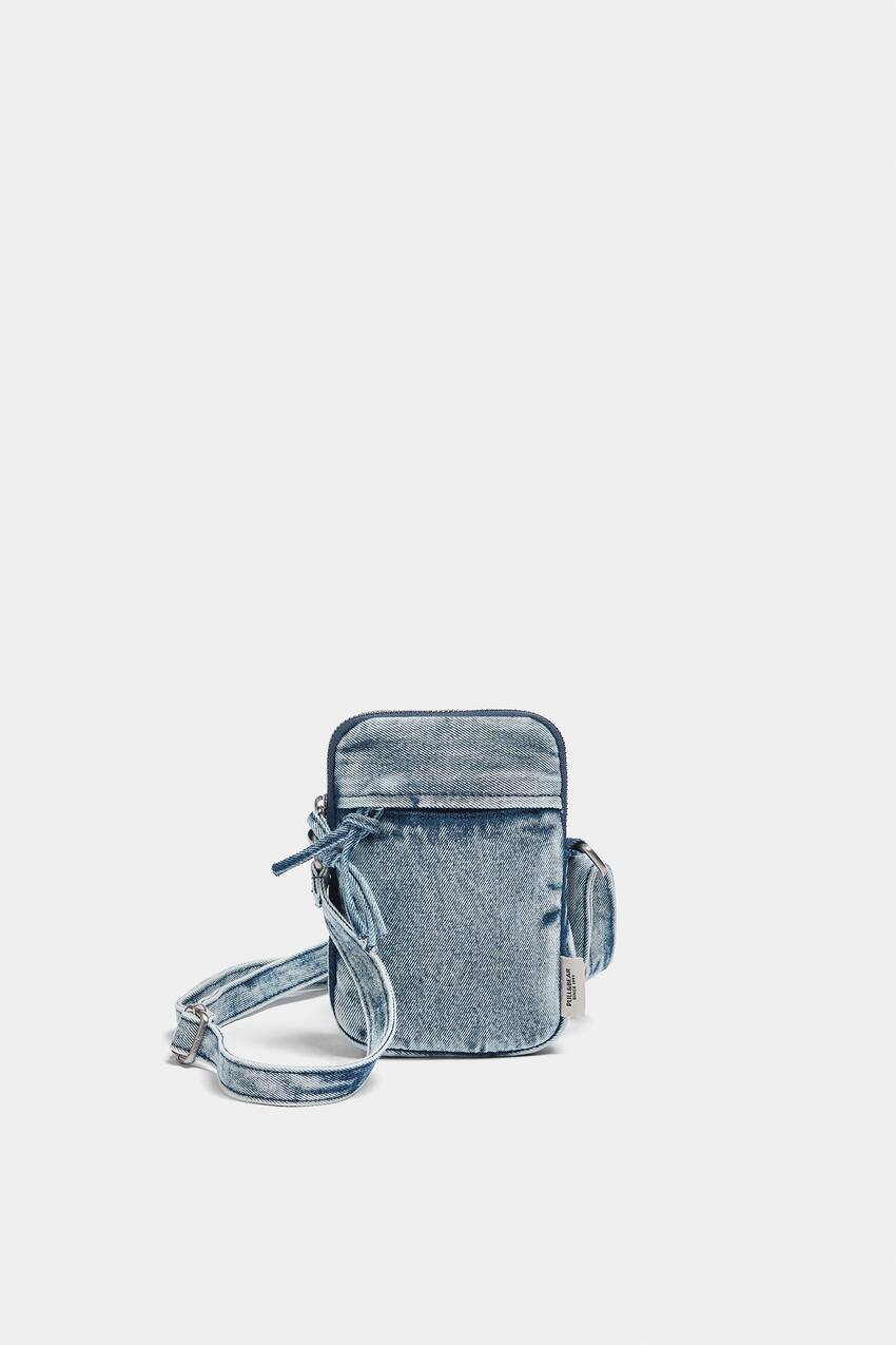 

Джинсовый оператор мобильной связи Pull&Bear, деним