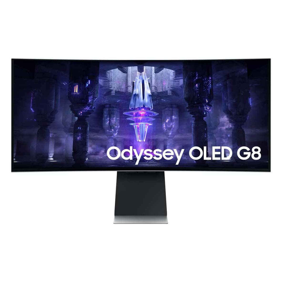 Игровой монитор Samsung Odyssey OLED G8 G85SB 34'', WQHD, 175 Гц, серебристый