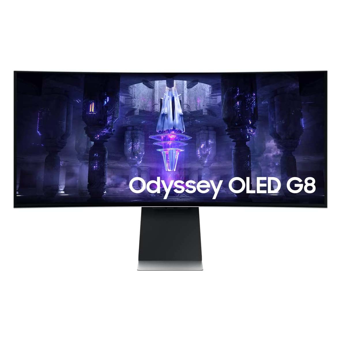 

Игровой монитор Samsung Odyssey OLED G8 G85SB 34'', WQHD, 175 Гц, серебристый, Синий