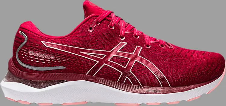 

Кроссовки wmns gel cumulus 24 'cranberry frosted rose' Asics, красный