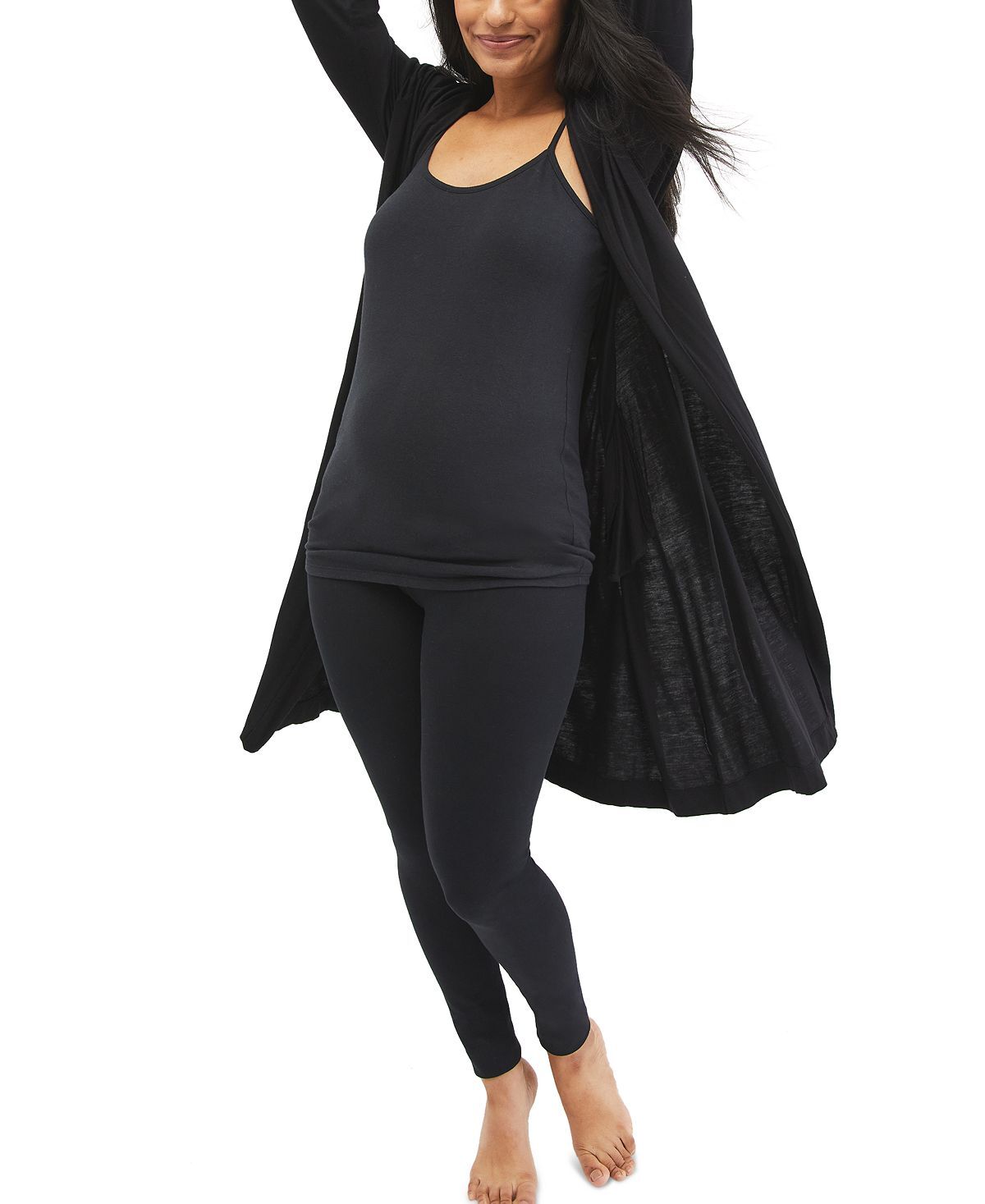 

Базовые леггинсы secret fit belly для беременных Motherhood Maternity, черный
