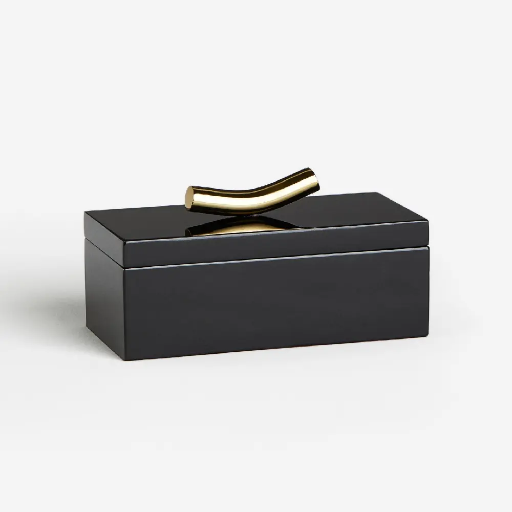 

Шкатулка H&M Home Glossy Decorative, черный