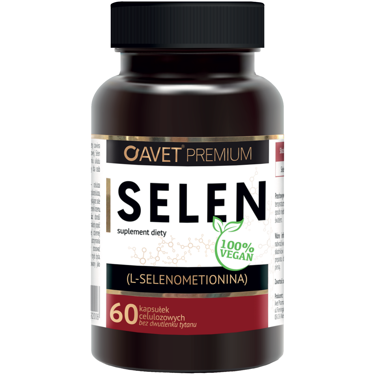 Avet Premium Selen биологически активная добавка, 60 капсул/1 упаковка myvita биологически активная добавка silver selen forte 120 капсул