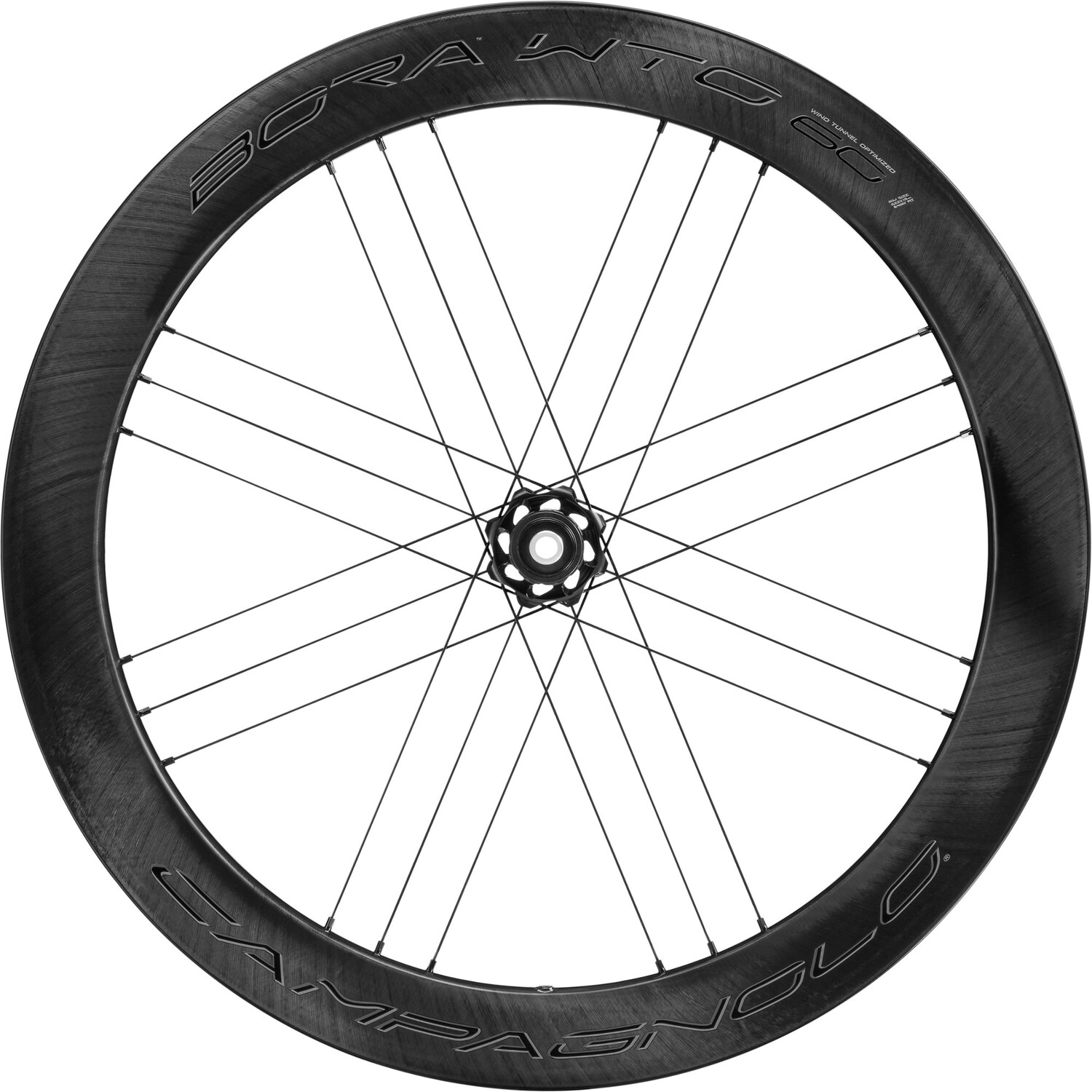 

Переднее колесо BoraWTO 60 — дисковый тормоз Campagnolo, черный