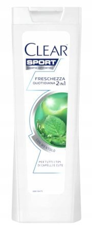 

Шампунь против перхоти, 225 мл Clear, Sport Freschezza