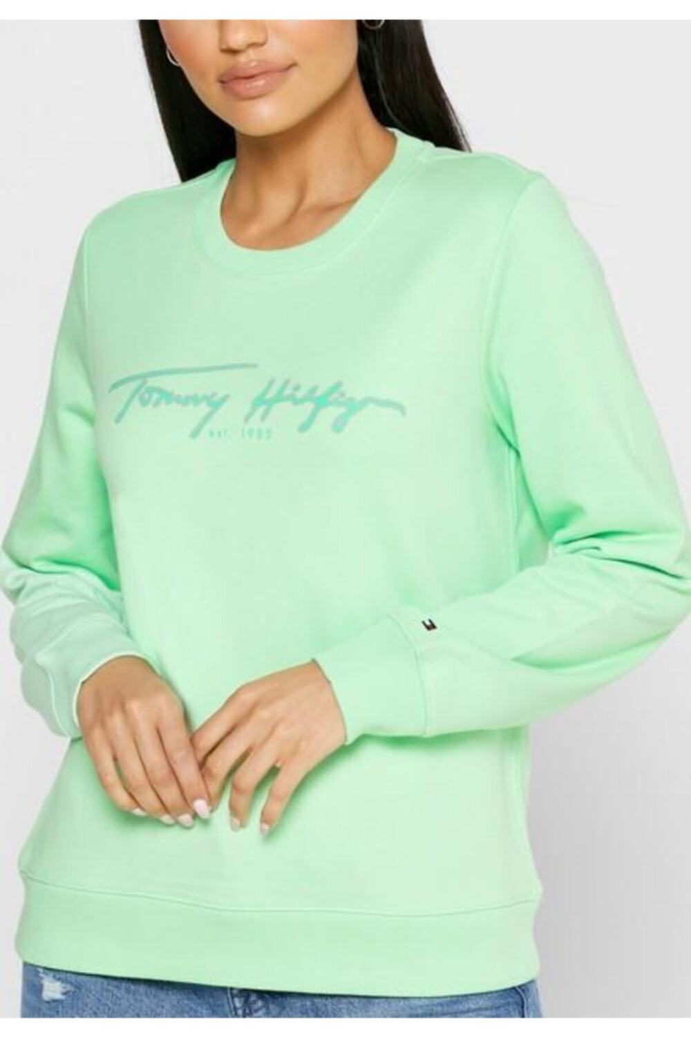 

Толстовка Tommy Hilfiger, зеленый