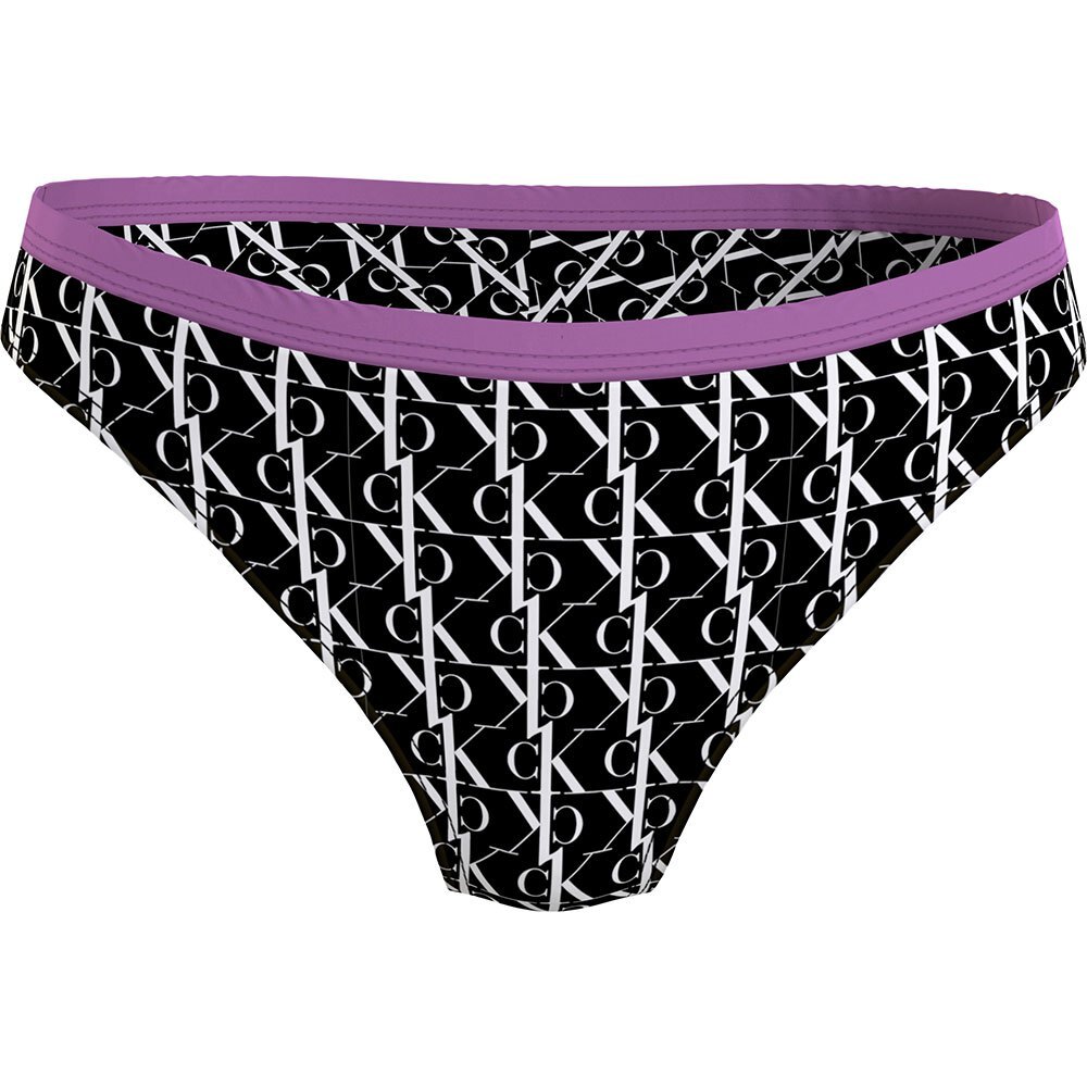 

Низ бикини Calvin Klein Brazilian Monogram One Monogram, черный