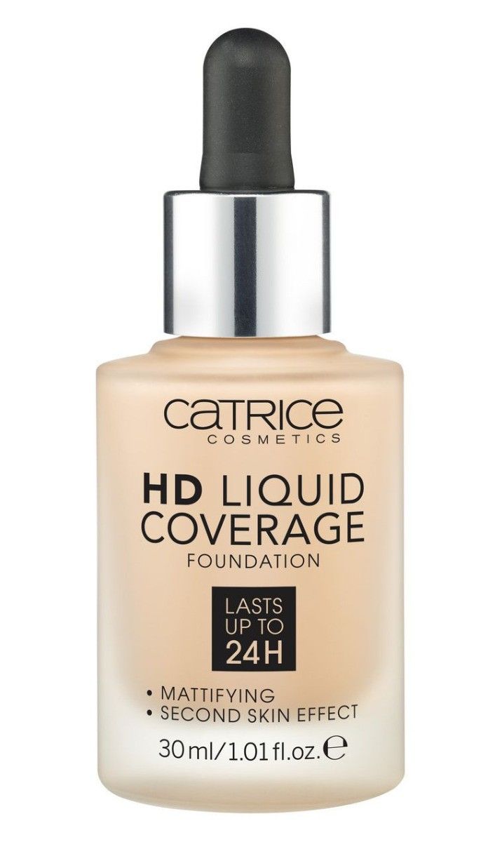 Catrice HD Liquid Coverage Foundation Праймер для лица, 030 Sand Beige тональная основа для лица hd liquid coverage foundation 30мл 030 sand beige
