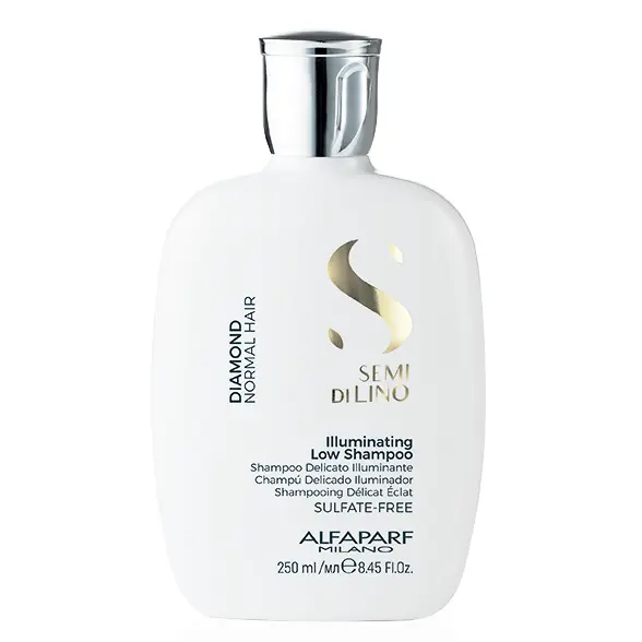 

Alfaparf Semi Di Lino Diamond Illuminating Low осветляющий малопенящийся шампунь для волос, 250 мл