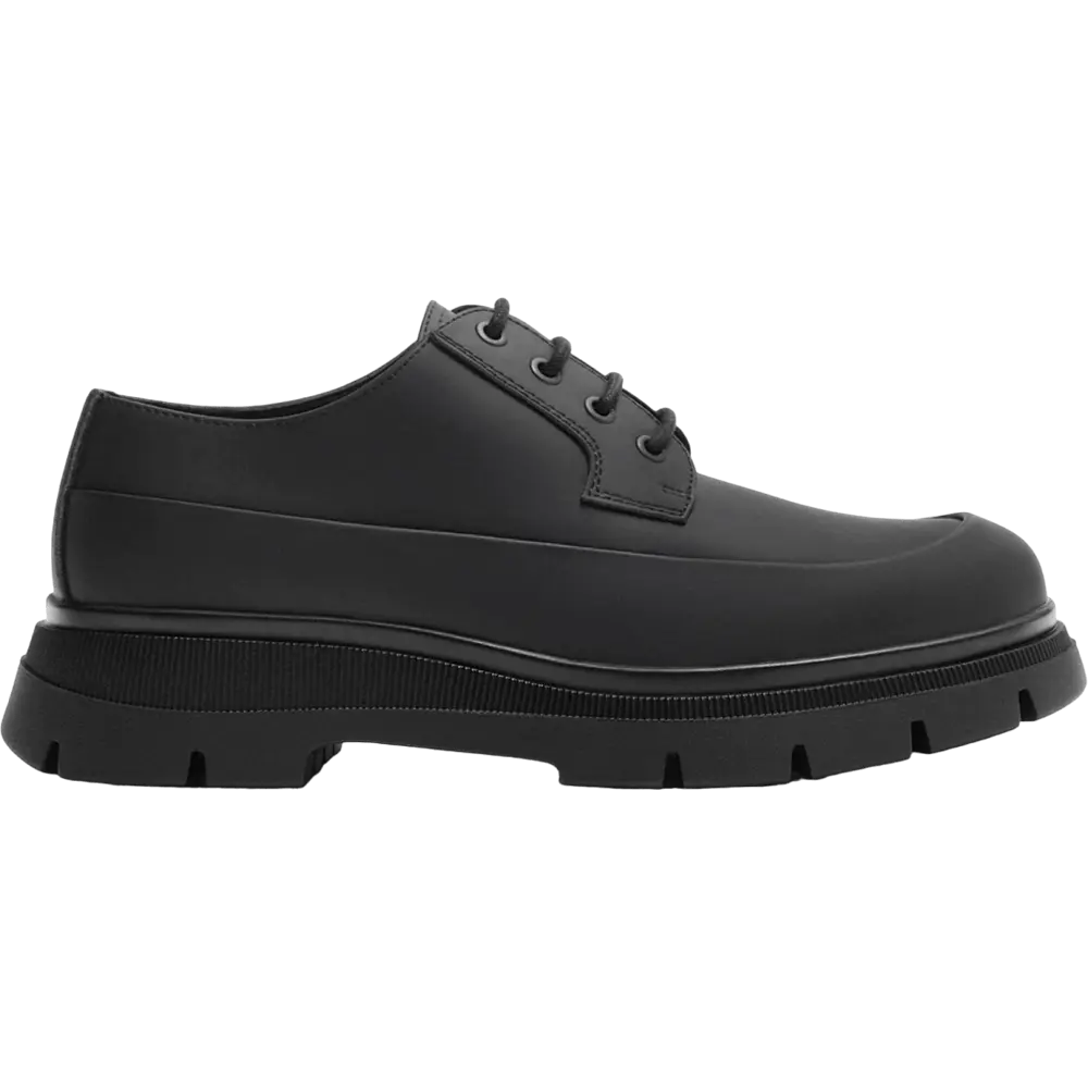 

Туфли Zara Rubberised With Track Sole, черный