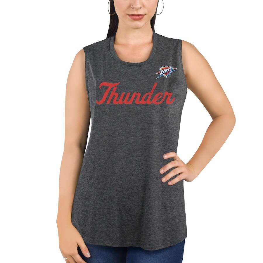 

Топ Majestic Threads Oklahoma City Thunder, серый