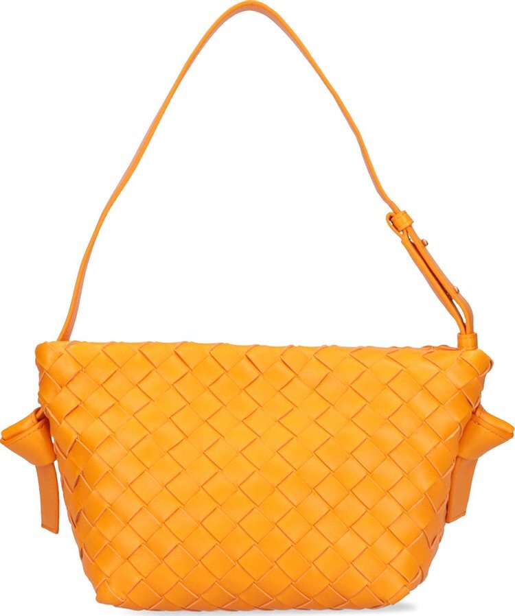 

Сумка Bottega Veneta Tie Bag Tangerine/Gold, оранжевый