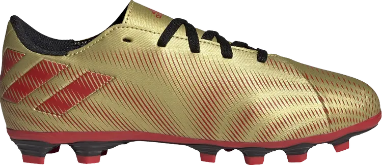 

Бутсы Adidas Nemeziz Messi.4 FG J 'Tension Tape - Gold Metallic', золотой