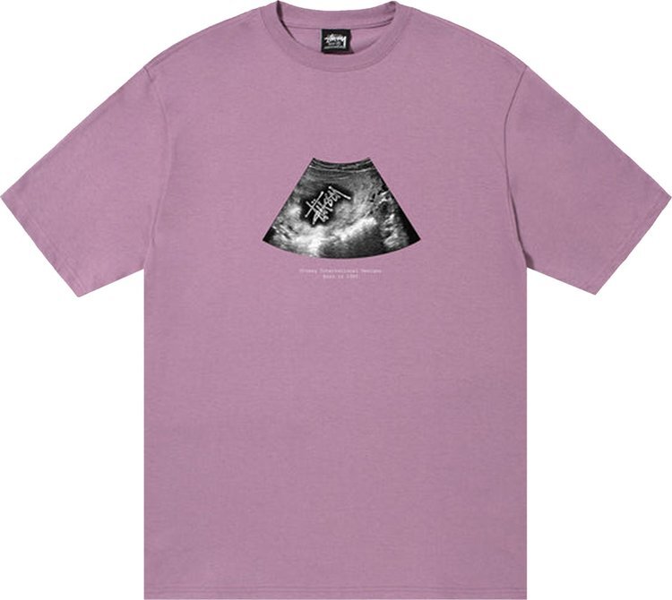 

Футболка Stussy Ultra Tee 'Orchid', фиолетовый