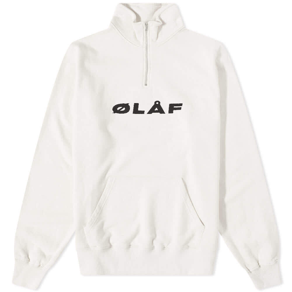 

Толстовка Olaf Hussein Italic Zip Mock Neck