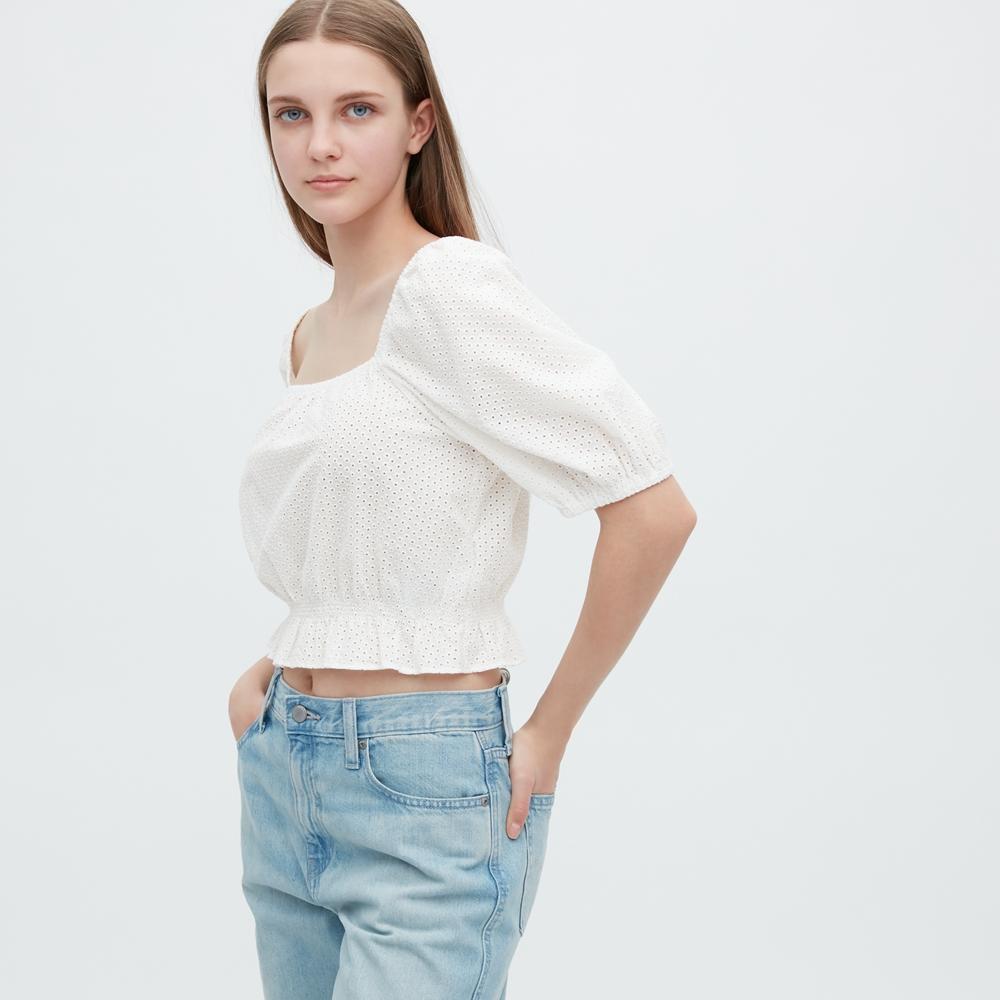 

Рубашка Uniqlo, молочный