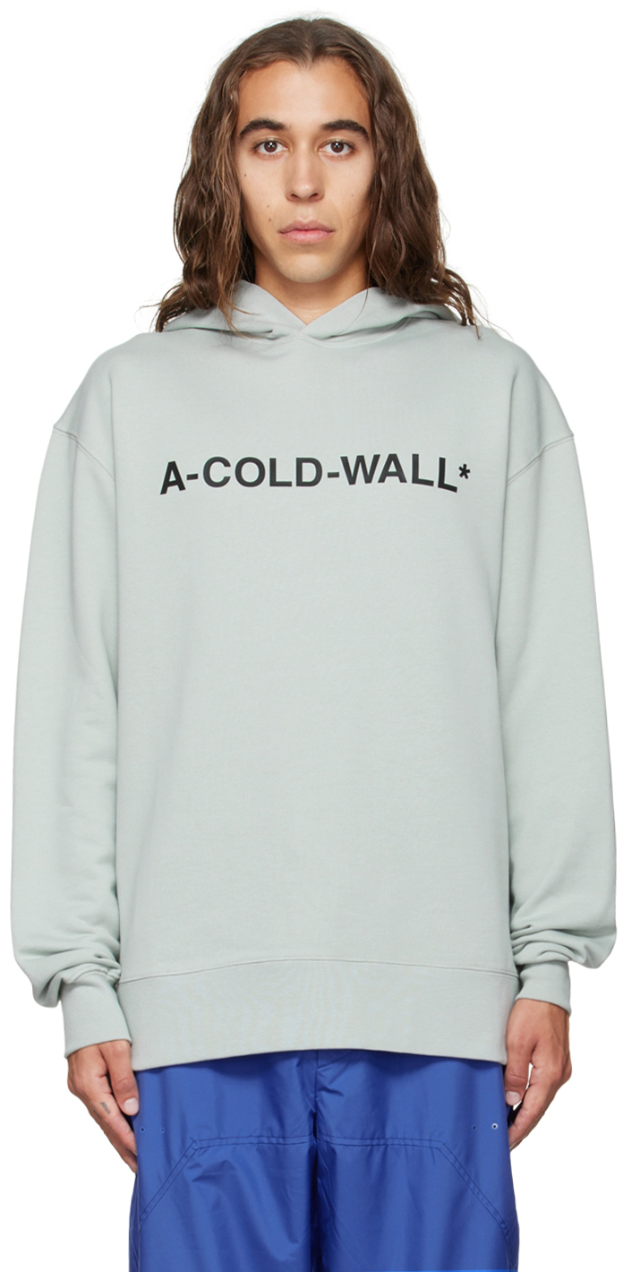 

Серая толстовка с капюшоном A-COLD-WALL*, Серый