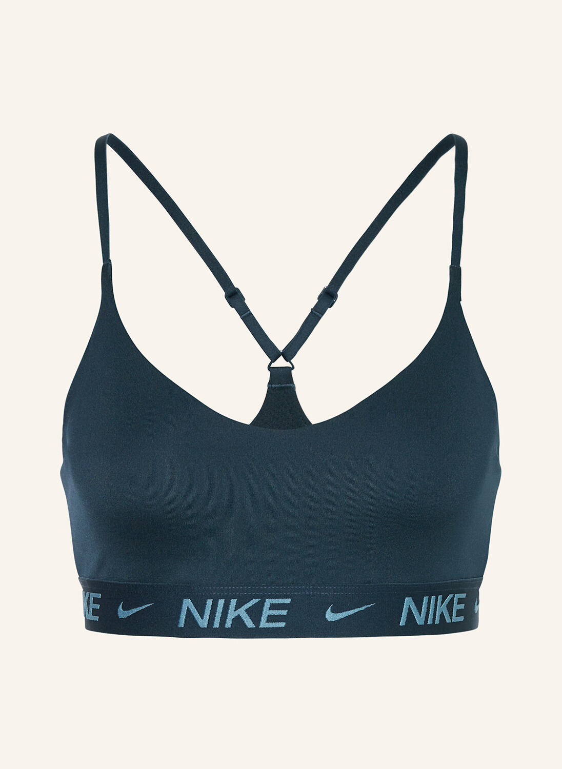 

Спортивный бюстгальтер Инди Nike, синий