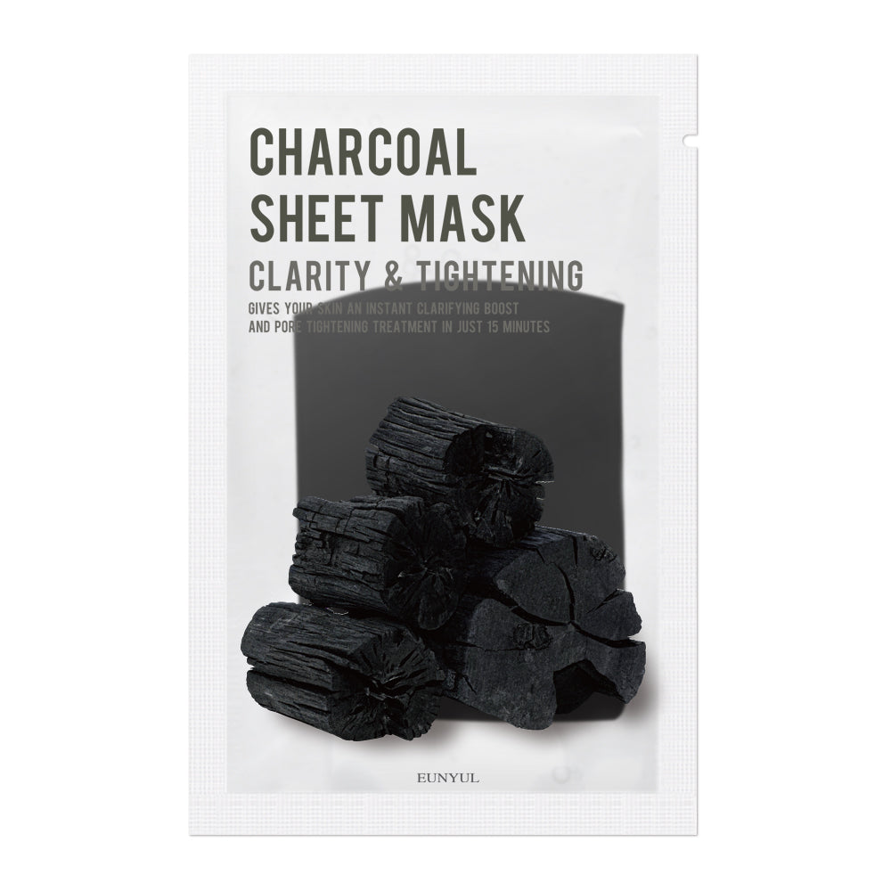 

EUNYUL Charcoal Sheet Mask Очищающая тканевая маска с углем 22мл