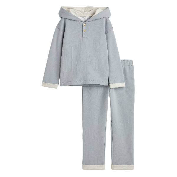 

Комплект H&M Cotton Set, 2 предмета, светло-голубой