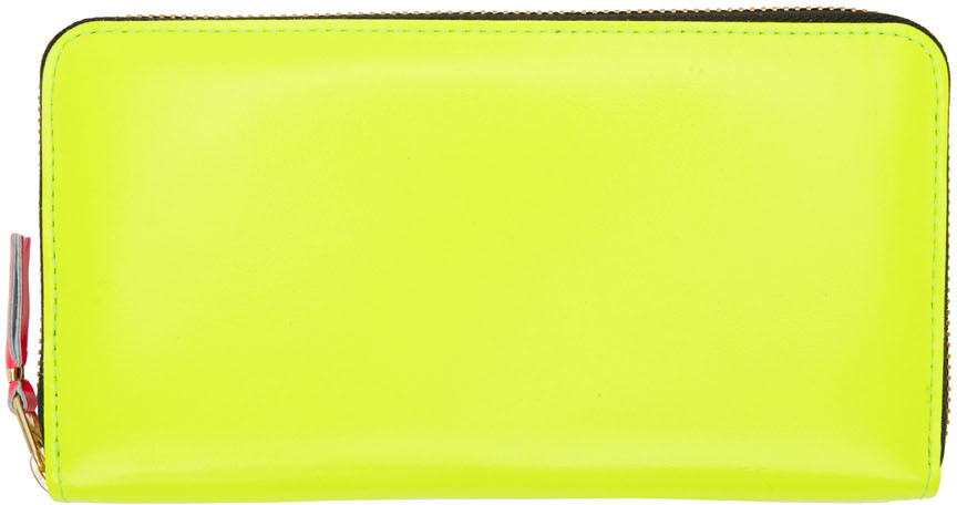 

Желтый бумажник на молнии Super Fluo Comme des Garçons Wallets