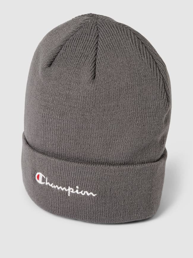 

Шапка с пришитой этикеткой CHAMPION, антрацит