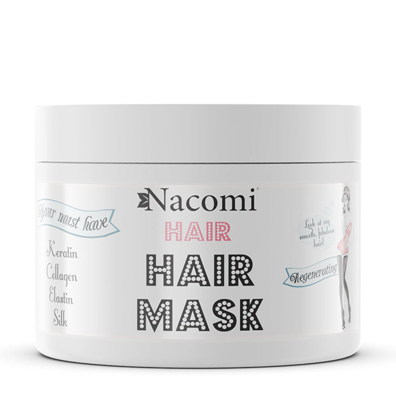 цена Nacomi Маска для волос Восстанавливающая питательная и регенерирующая маска для волос 200мл