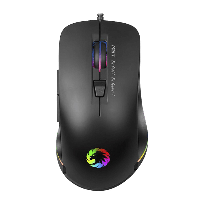 

Проводная игровая мышь GameMax MG7 (+ коврик для мыши), черный