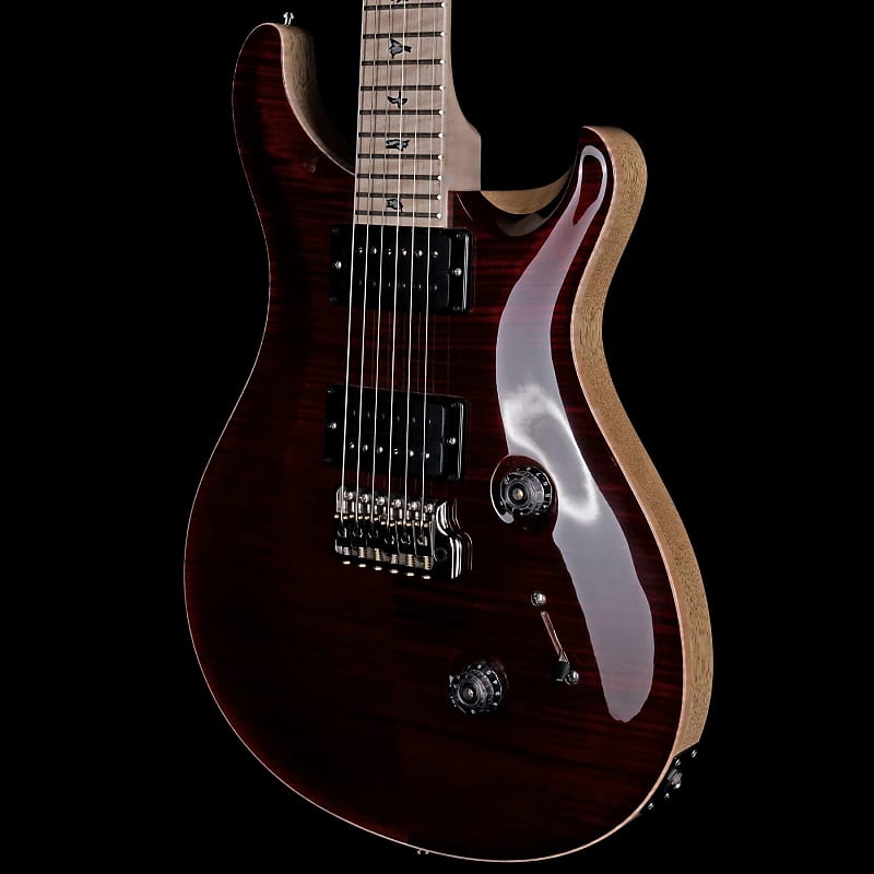 PRS Wood Library Custom 24 Flame 10 Top Korina Back Red Tiger