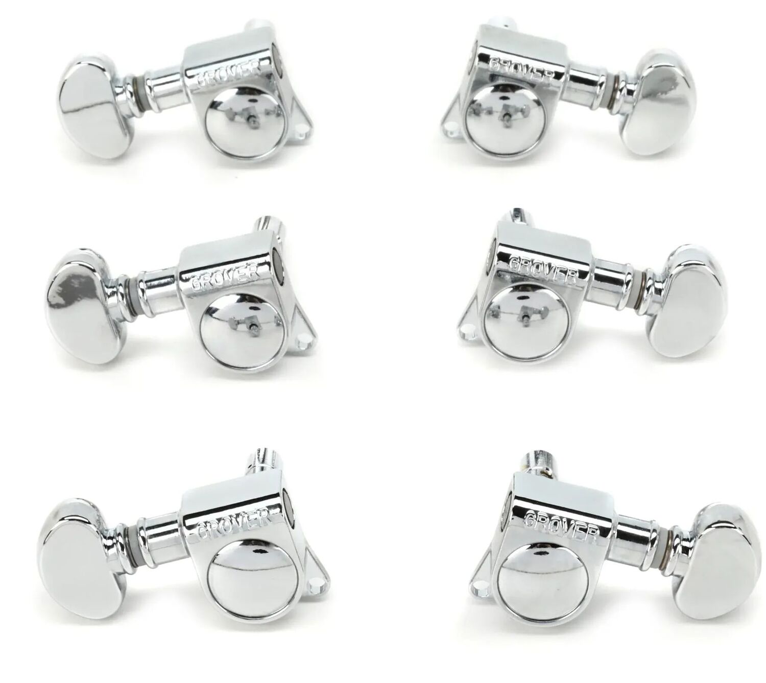 

Ротоматические колки Grover 406C Mini Locking - 3+3 хромированные
