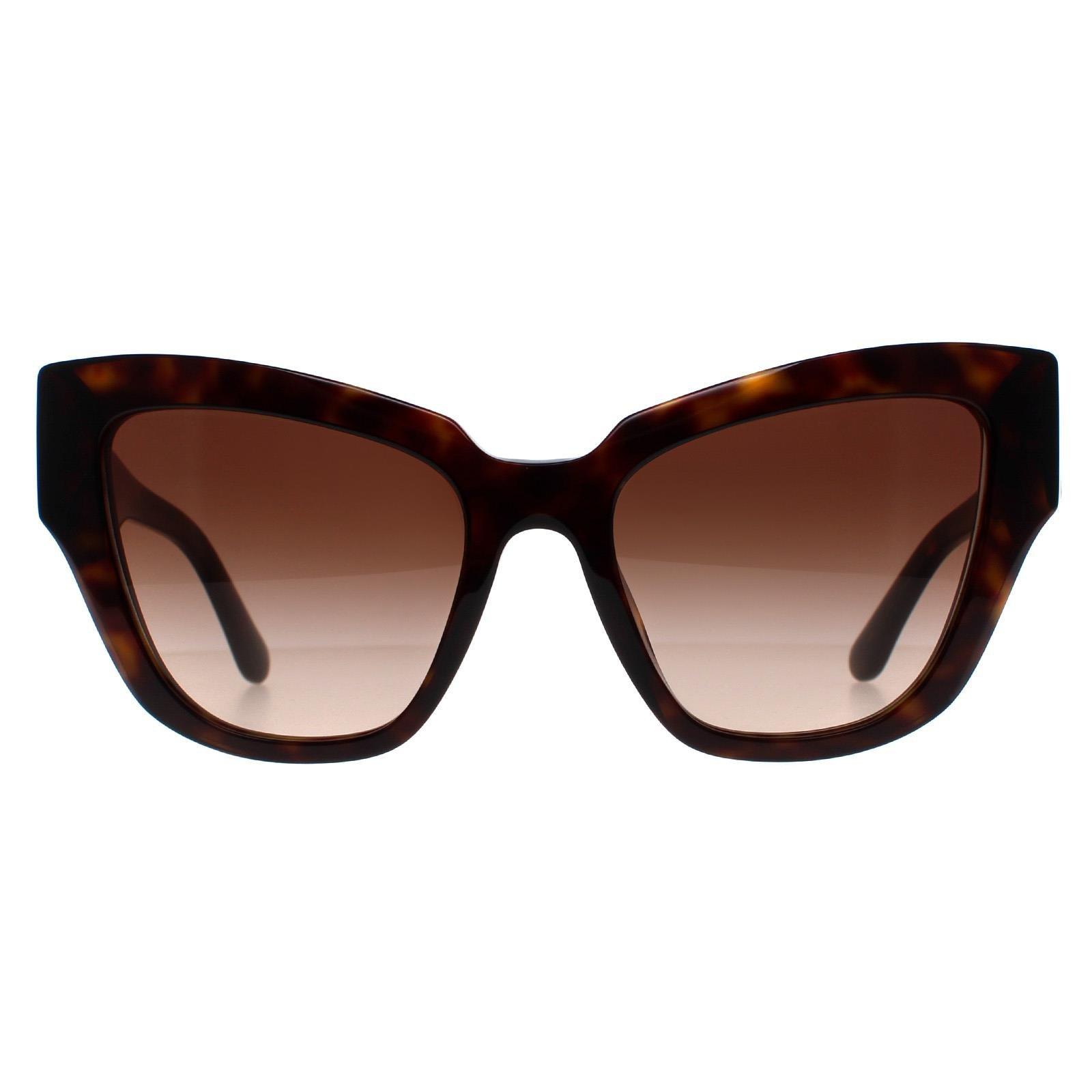солнцезащитные очки dolce Кошачий глаз Гавана Коричневый градиент DG4404 Dolce & Gabbana, коричневый