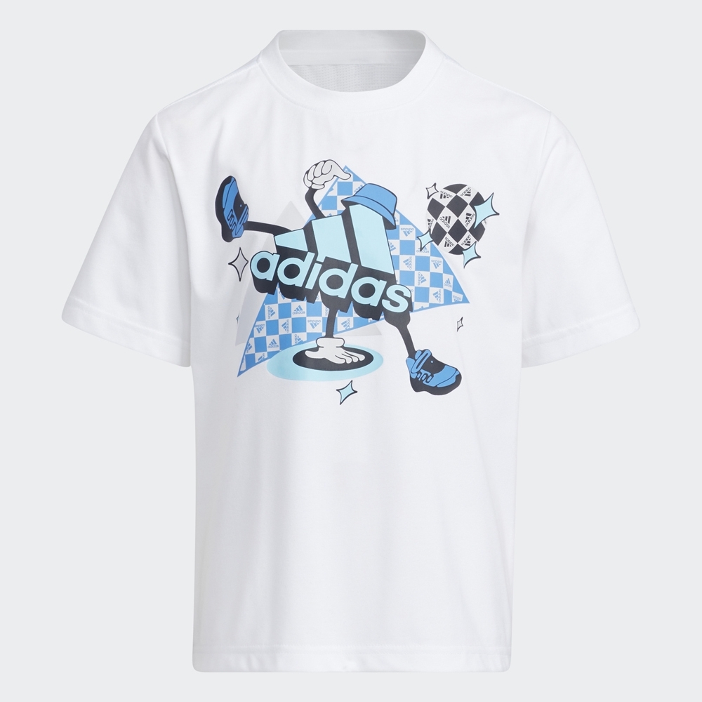 

Футболка Adidas, белый/принт