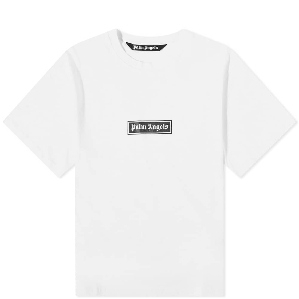 

Футболка Palm Angels Garmet Dyed Box Logo Tee, Серый