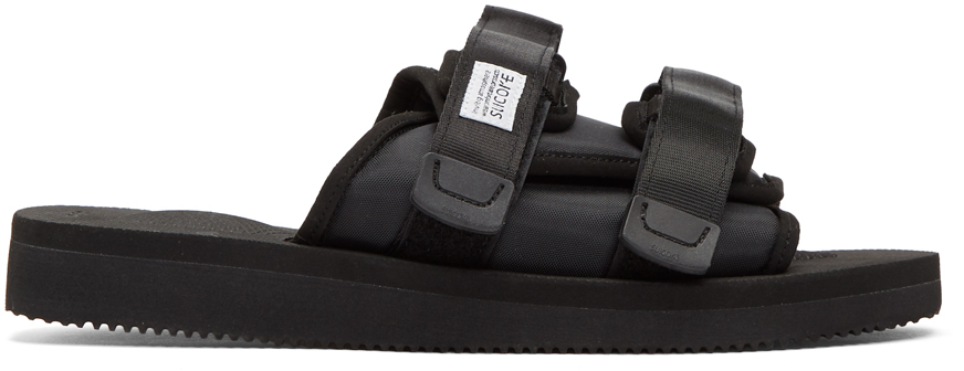 

Черные сандалии MOTO-CAB Suicoke