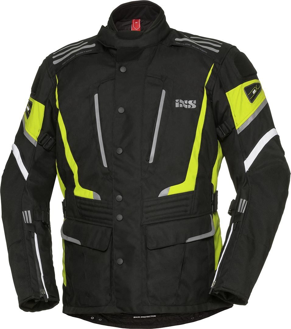 

IXS X-Tour Powells-ST Мотоцикл куртка, черный/желтый