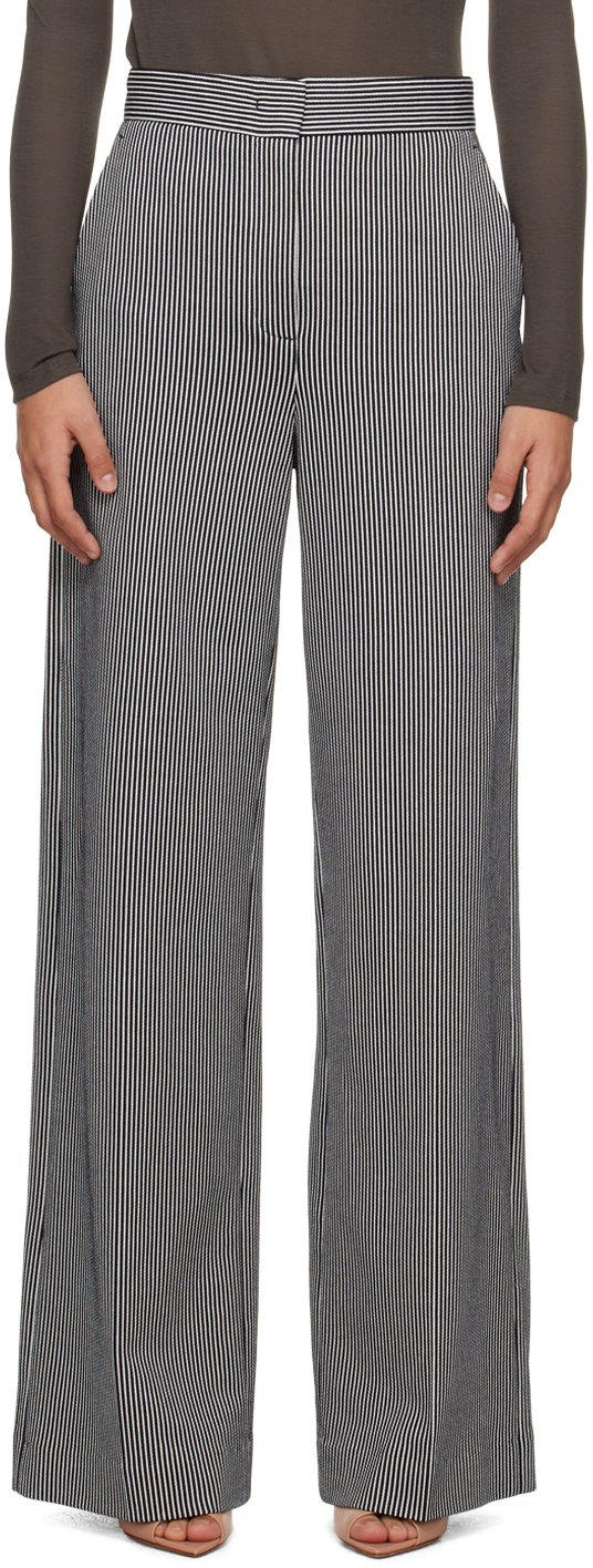 

Черно-белые брюки Anfora Max Mara, Черный