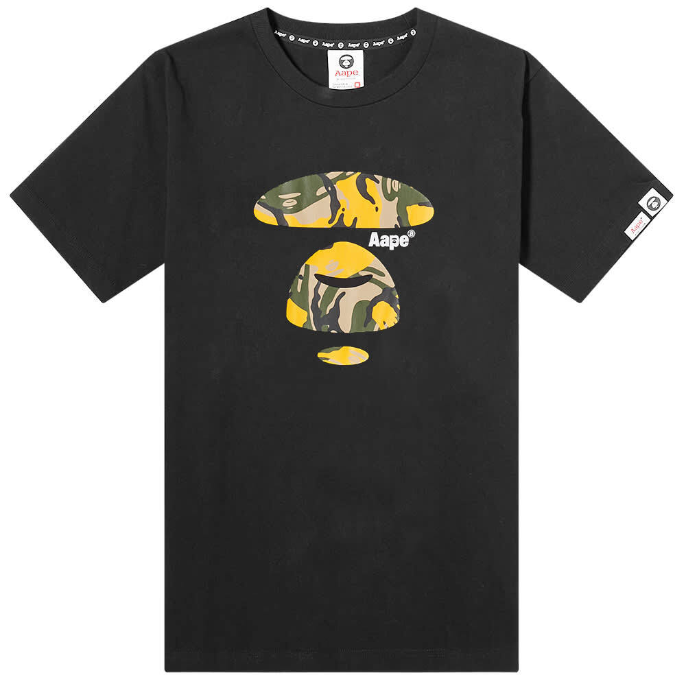 

Футболка AAPE Camo Moon Face Tee