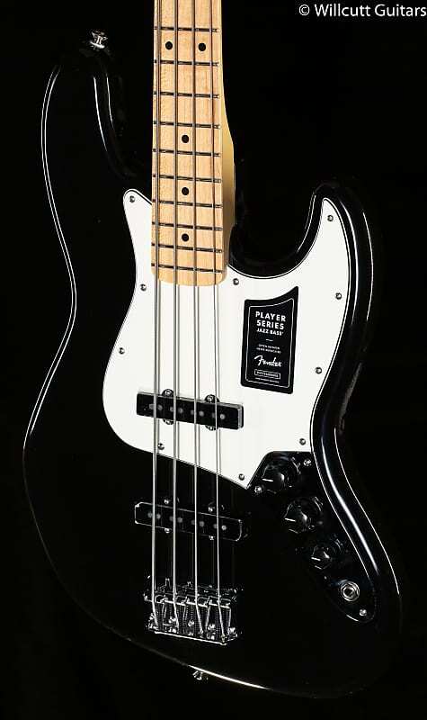 

Fender Player Jazz Bass, черный кленовый гриф (723) Бас-гитара