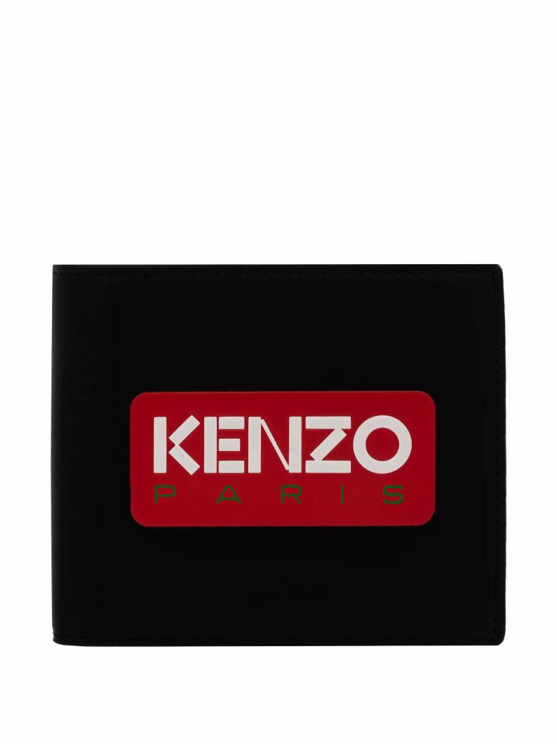 

Кожаное портмоне с логотипом Kenzo