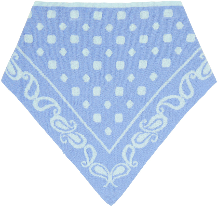 

Синяя бандана Le Raphia 'Le Foulard Amaro' Jacquemus
