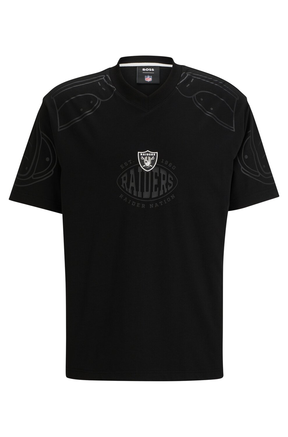 

Футболка Boss X Nfl Oversize-fit Collaborative Branding, Raiders