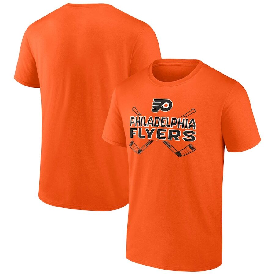 

Футболка с коротким рукавом Fanatics Branded Philadelphia Flyers, оранжевый