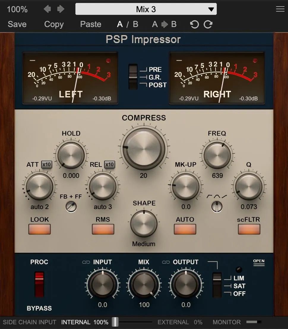 

Плагин PSP Audioware Impressor