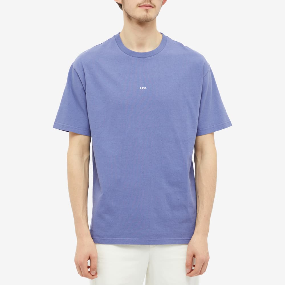 

Футболка A.P.C Kyle Central Logo Tee