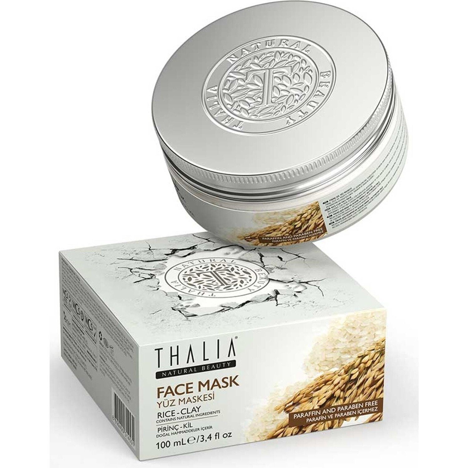 

Маска для лица Thalia Skin Tone Balancing Rice Clay Extract, 100 мл