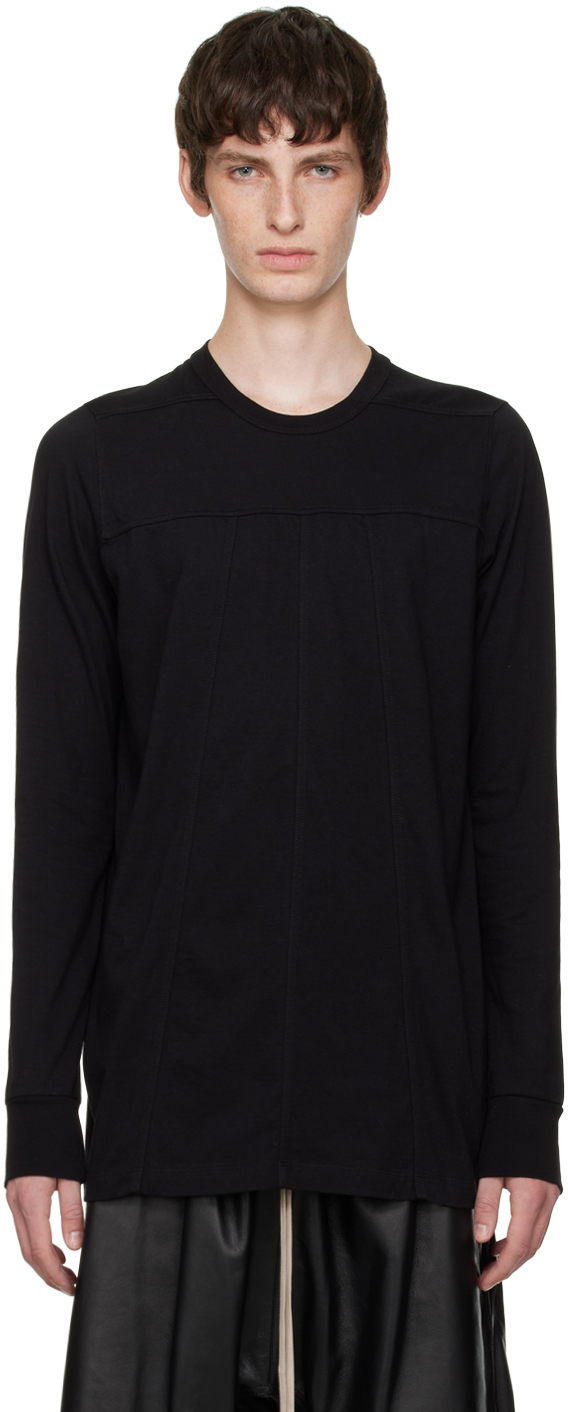 

Черная футболка с длинным рукавом Grid Level Rick Owens
