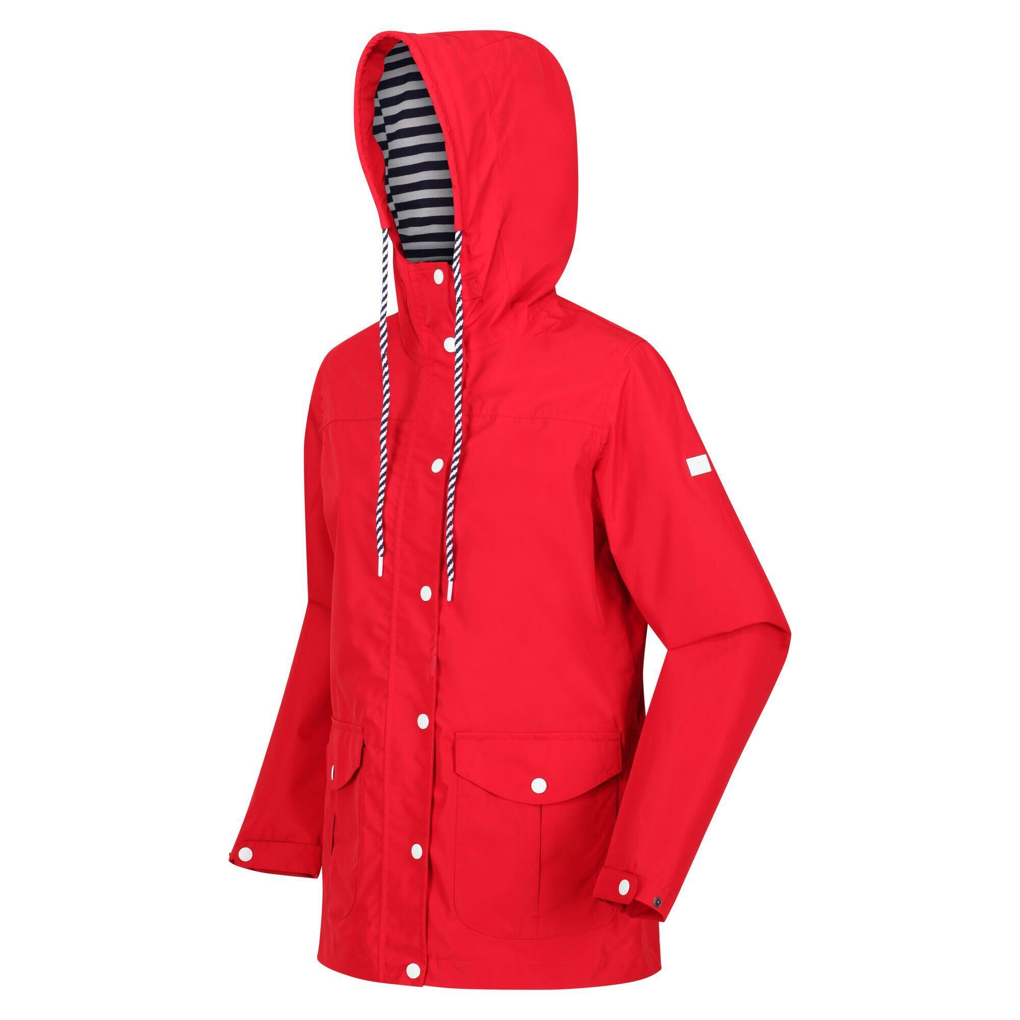 Куртка женская хлопковая прогулочная Regatta Bayarma, красный