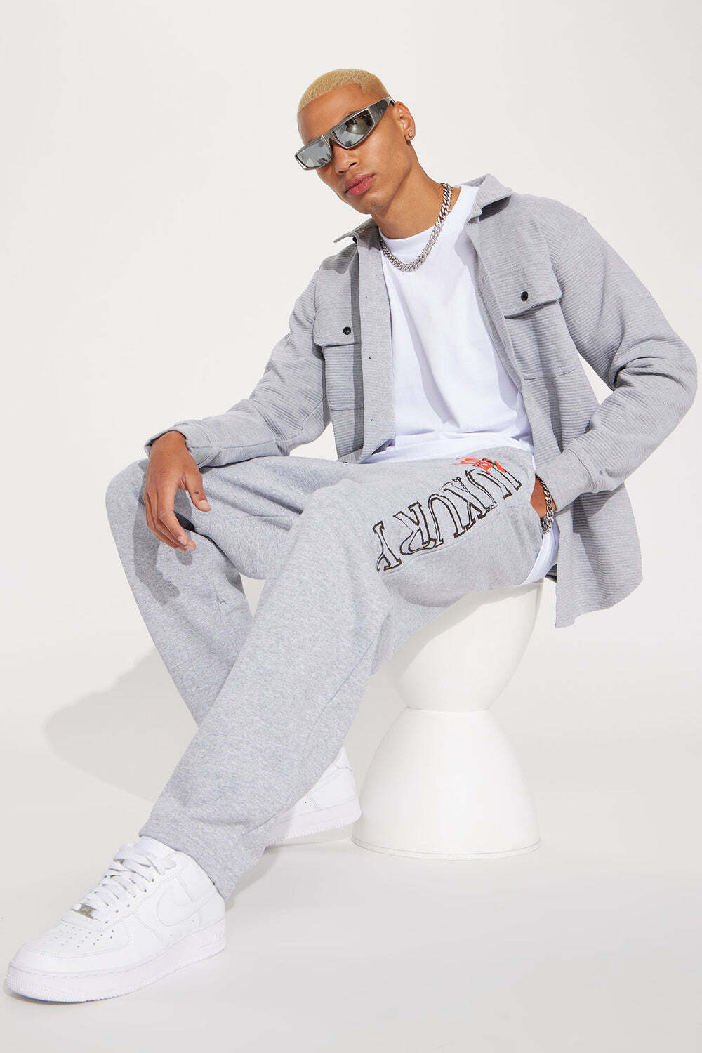 

Спортивные брюки Fashion Nova MPC78P1725V, серый